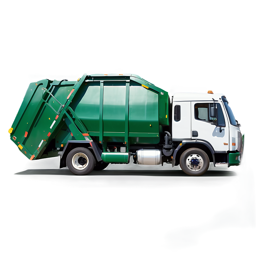 Modern Garbage Truck Png Byr