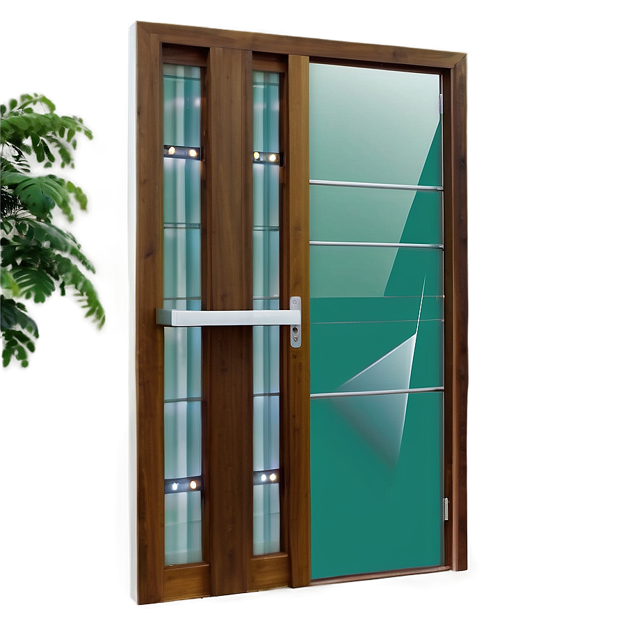 Modern Glass Door Png Yjm31