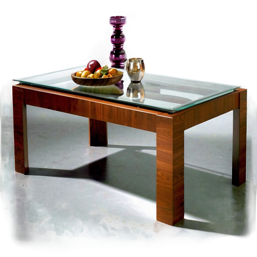 Modern Glass Table Png Spg54