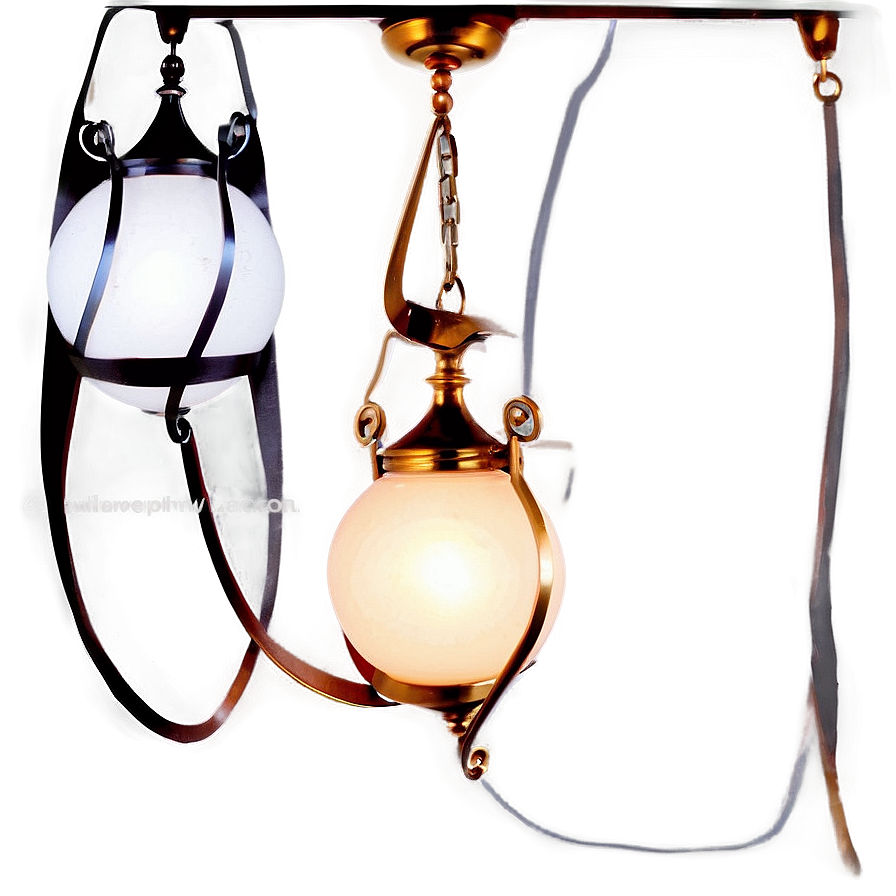 Modern Globe Chandelier Png 99