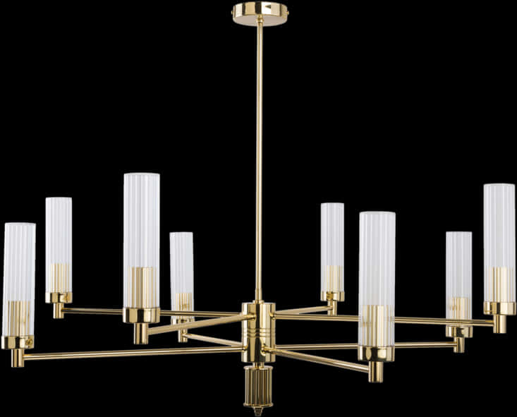 Modern Gold Chandelier Design