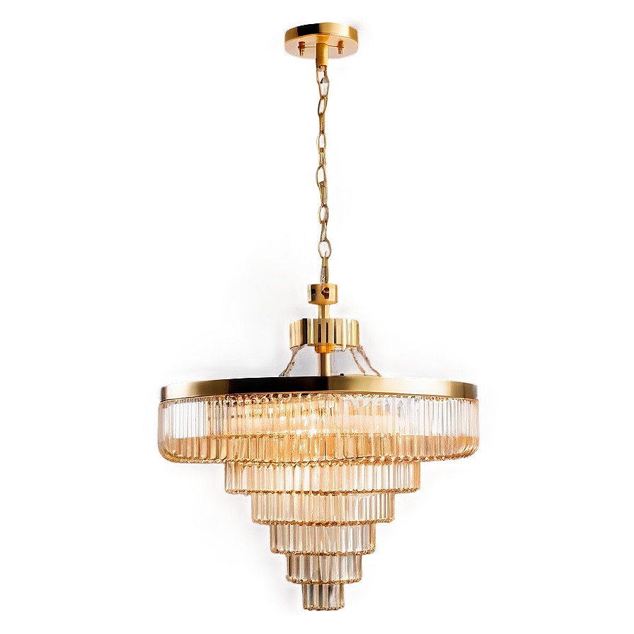 Modern Gold Chandelier Png 36