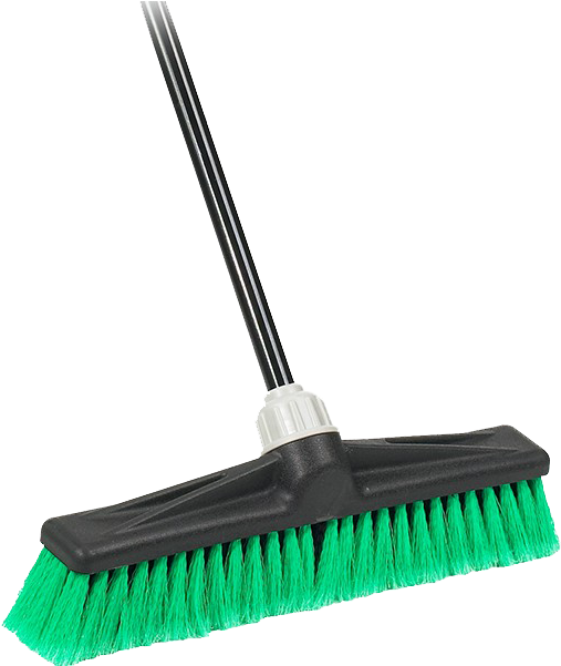 Modern Green Bristle Broom.jpg