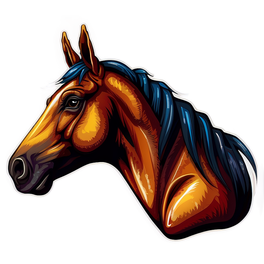 Modern Horse Head Logo Png 35