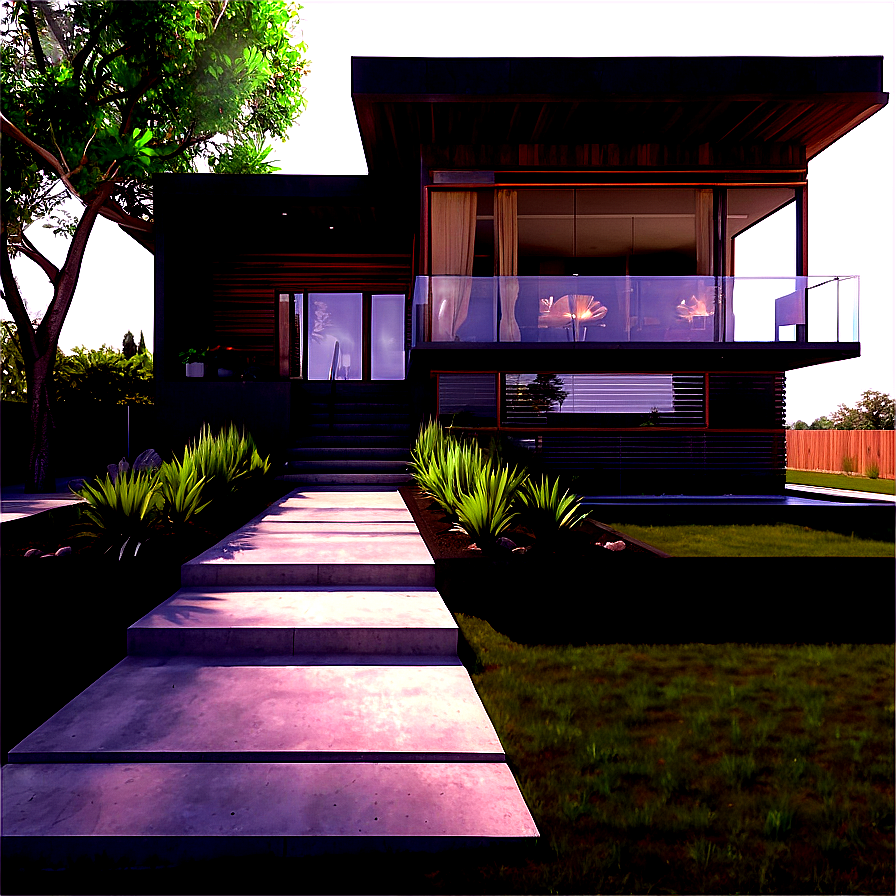 Modern House Landscaping Ideas Png Kjm