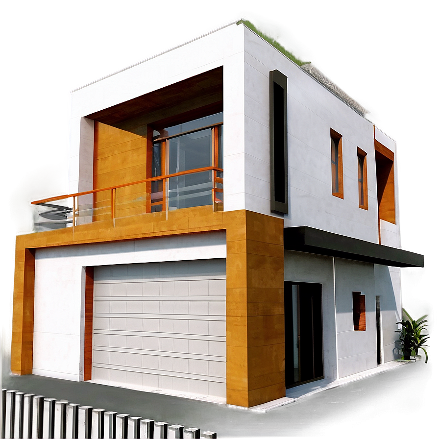 Modern House With Garage Designs Png Esq