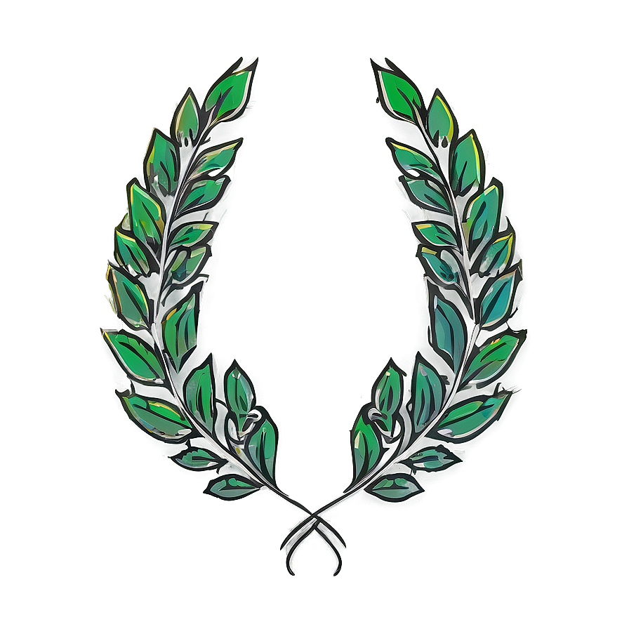 Modern Laurels Logo Png Lrf38