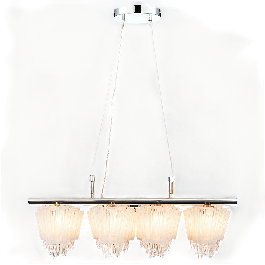 Modern Linear Chandelier Png 76