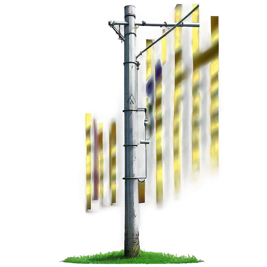 Modern Metal Utility Pole Png Wgi10