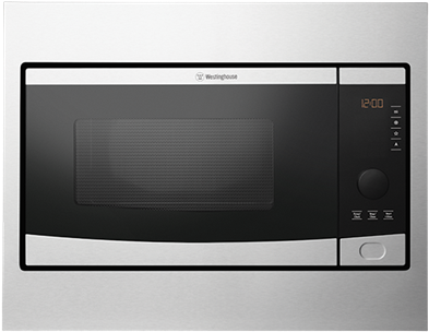 Modern Microwave Oven Front View