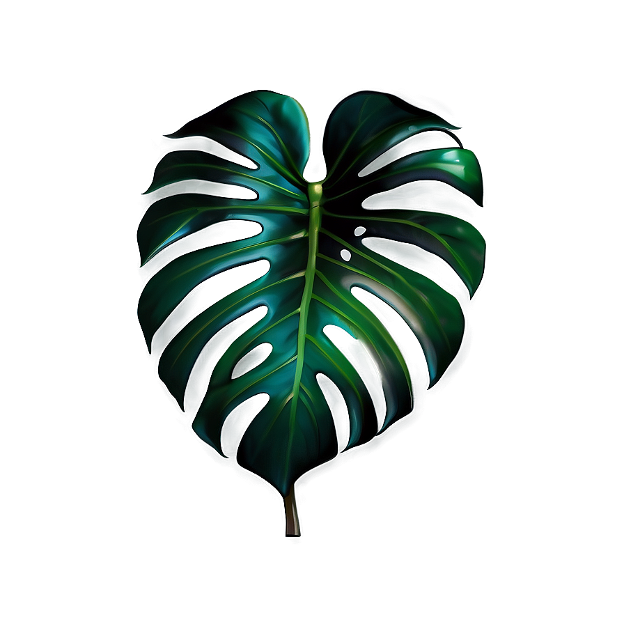 Modern Monstera Artwork Png Xka79