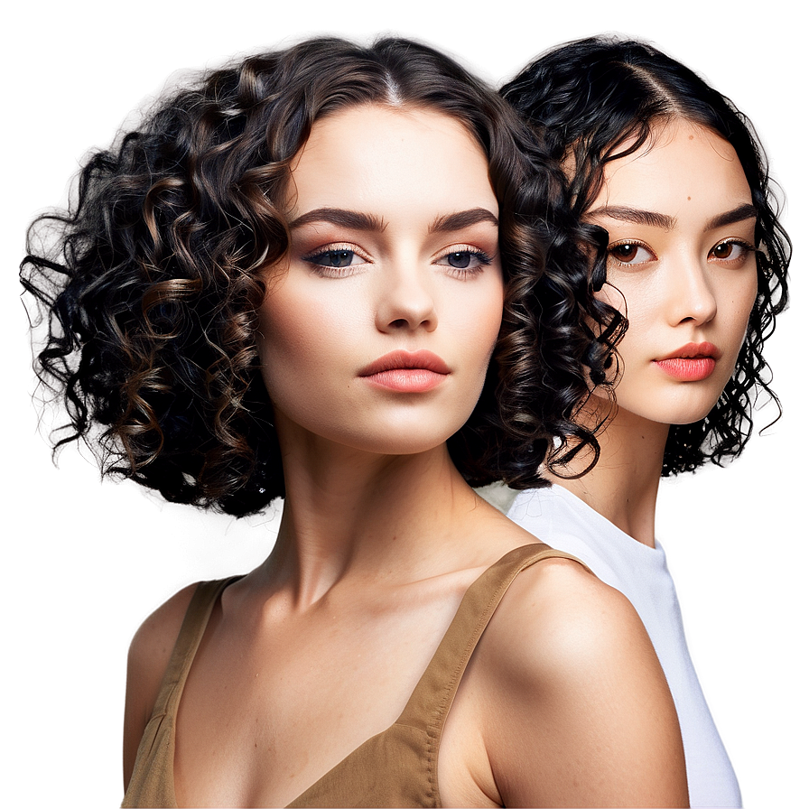 Modern Perm Hair Trends Png 06282024