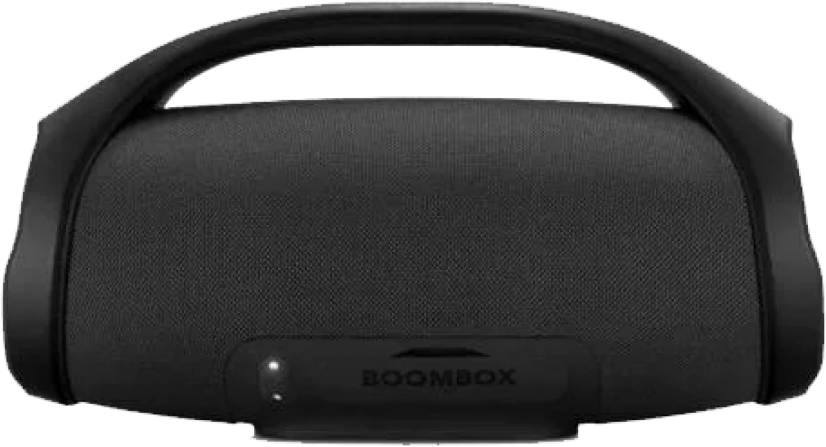 Modern Portable Boombox Black