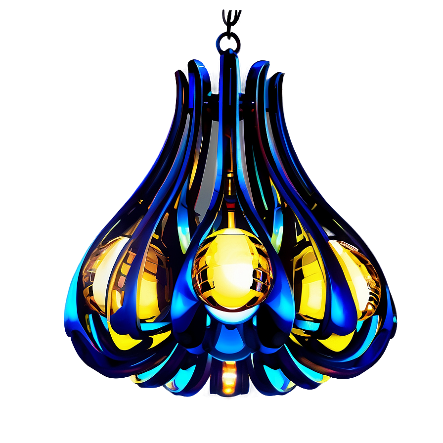 Modern Raindrop Chandelier Png 06282024