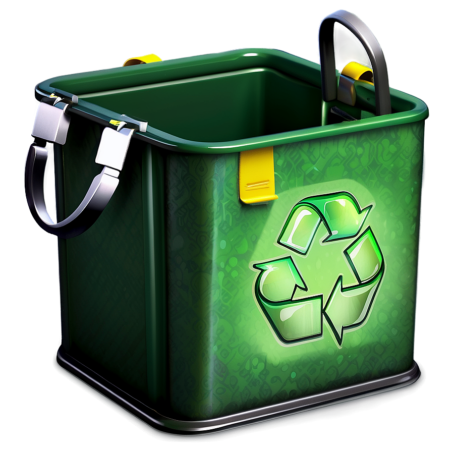 Modern Recycle Bin Png 06132024