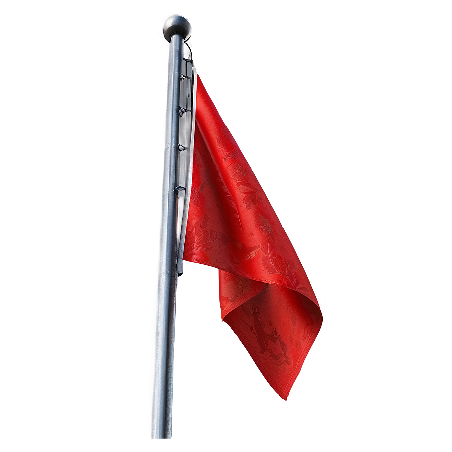 Modern Red Flag Concept Png 80