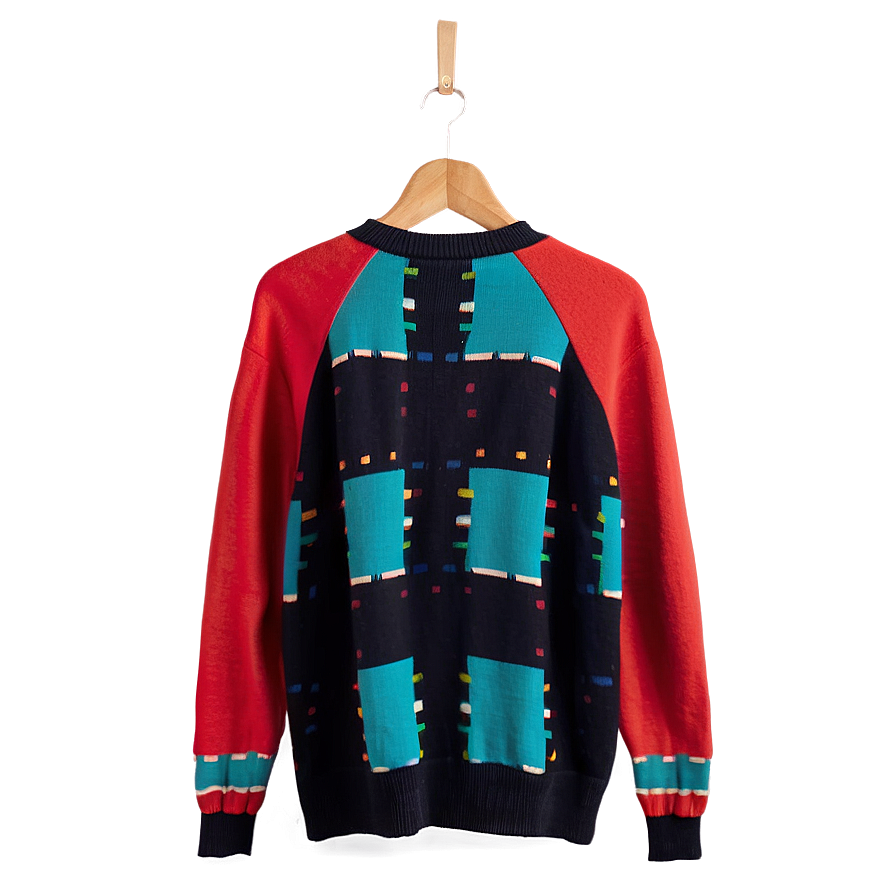 Modern Red Sweater Png Rlm42