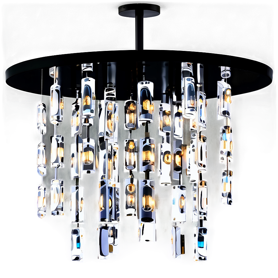 Modern Round Chandelier Png 06282024