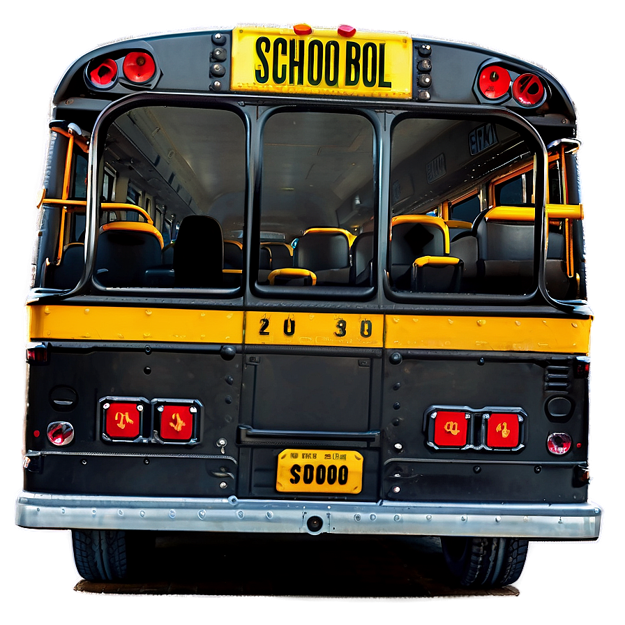 Modern School Bus Design Png Ohi