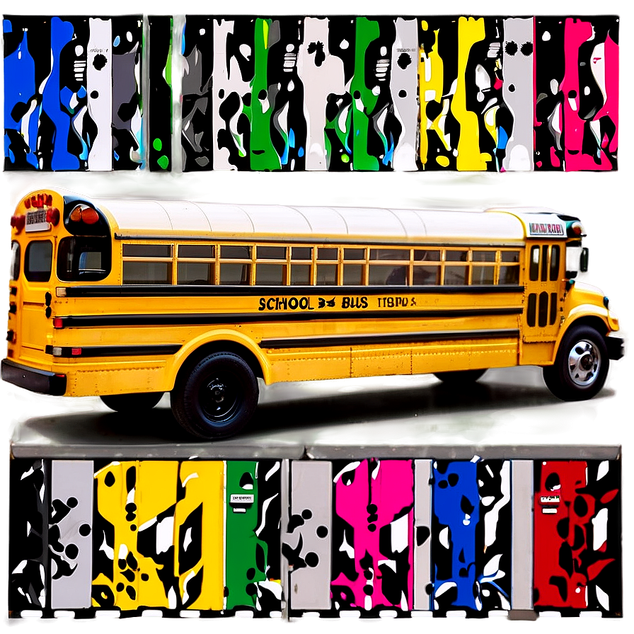 Modern School Bus Design Png Tgw11