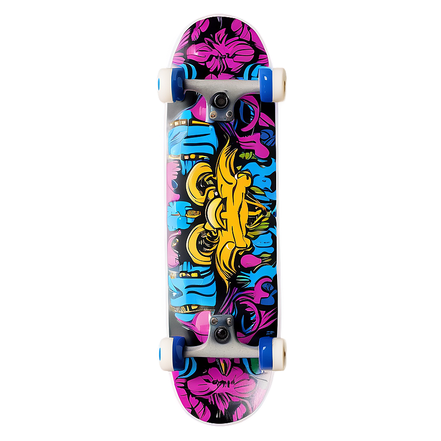 Modern Skateboard Deck Visual Png 06282024