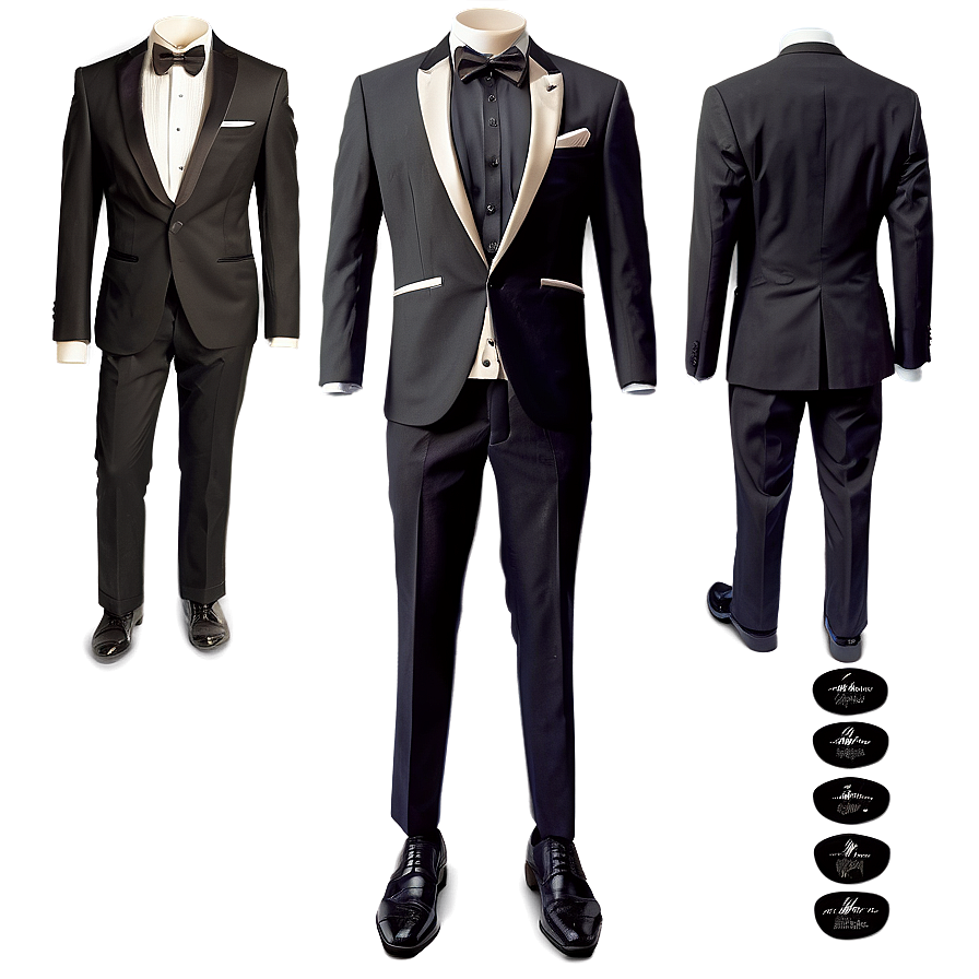 Modern Slim Fit Tuxedo Png 96