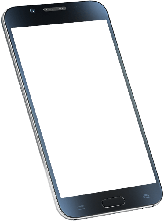 Modern Smartphone Blank Screen