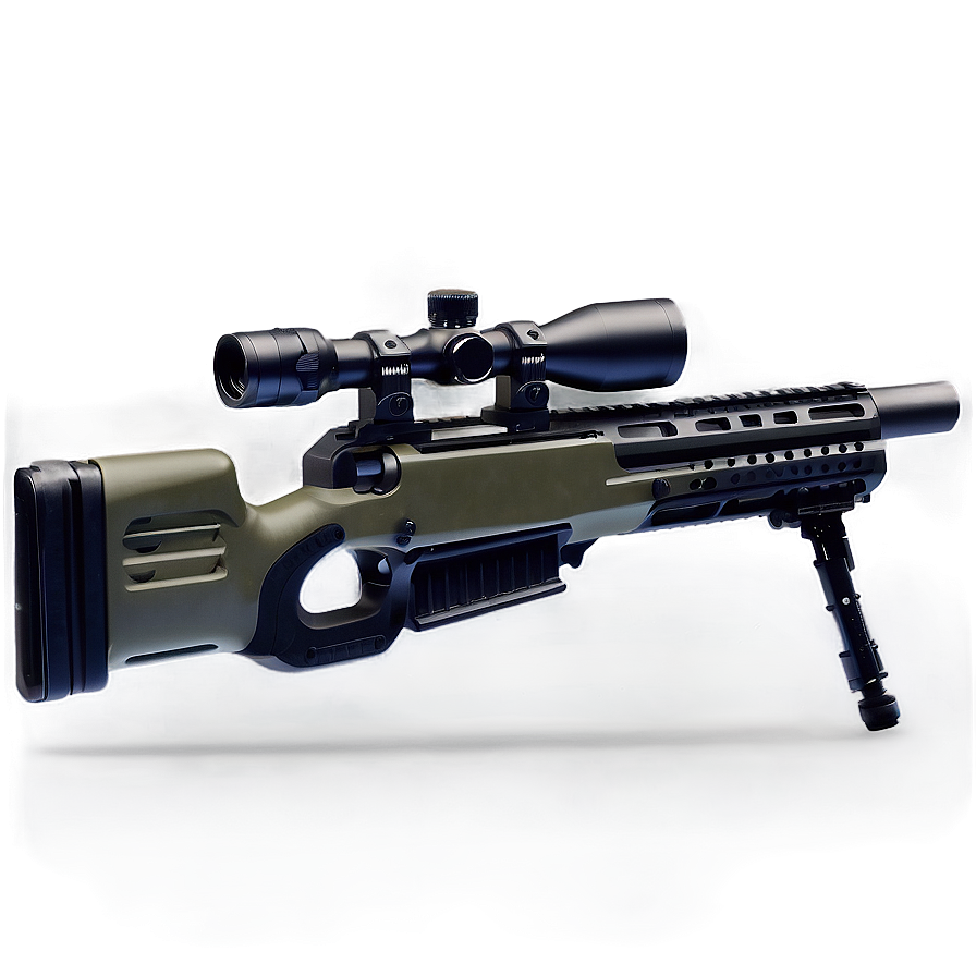 Modern Sniper Rifle Png Fwv