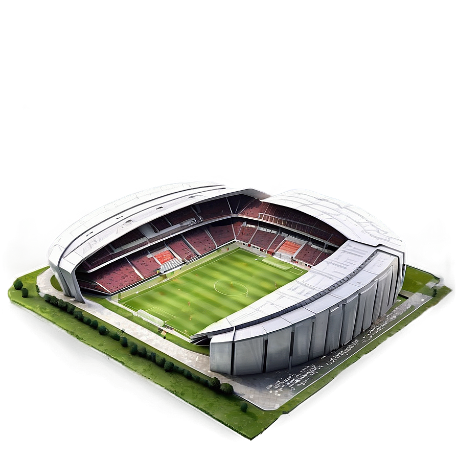 Modern Soccer Stadium Design Png Kfd