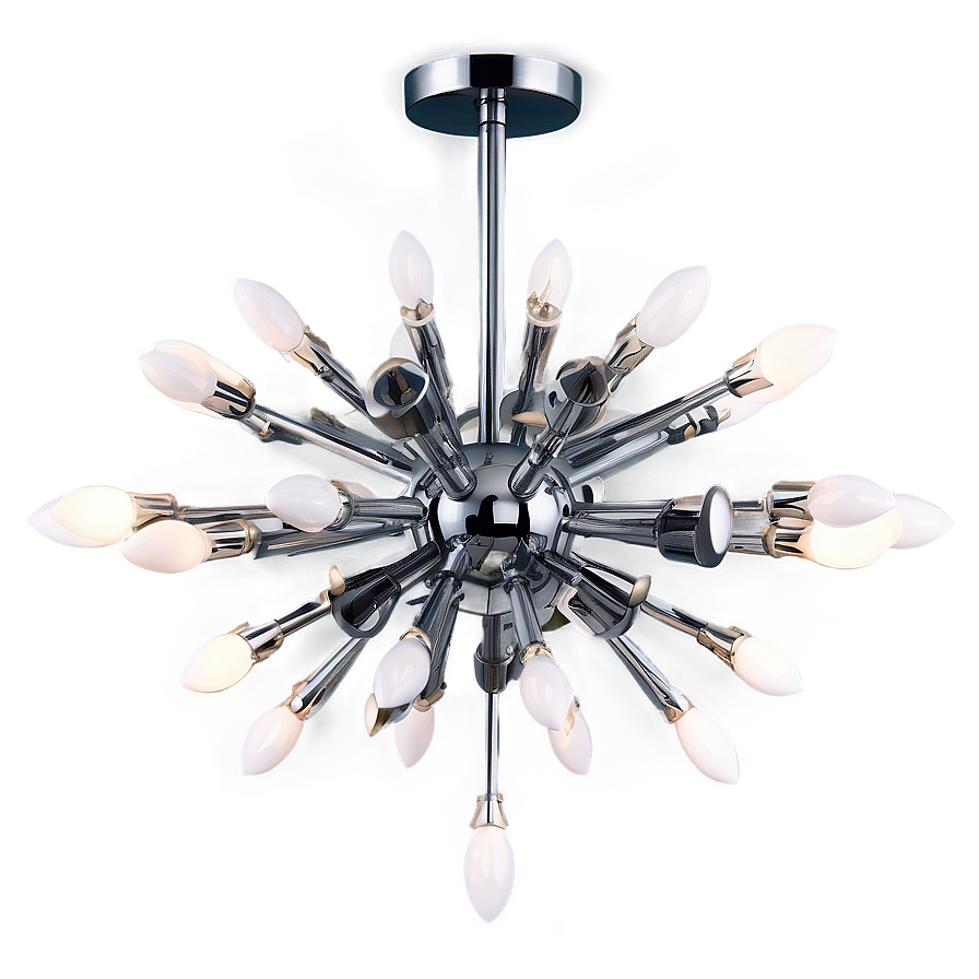 Modern Sputnik Chandelier Png 40