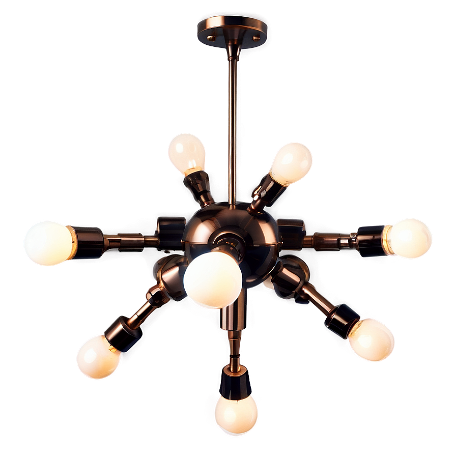 Modern Sputnik Chandelier Png Pgj