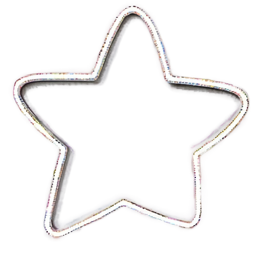 Modern Star Outline Png 85