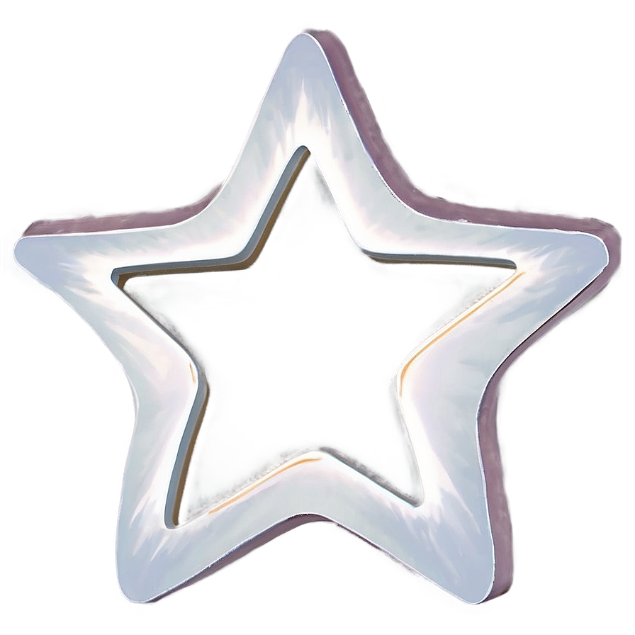 Modern Star Outline Png Ker31