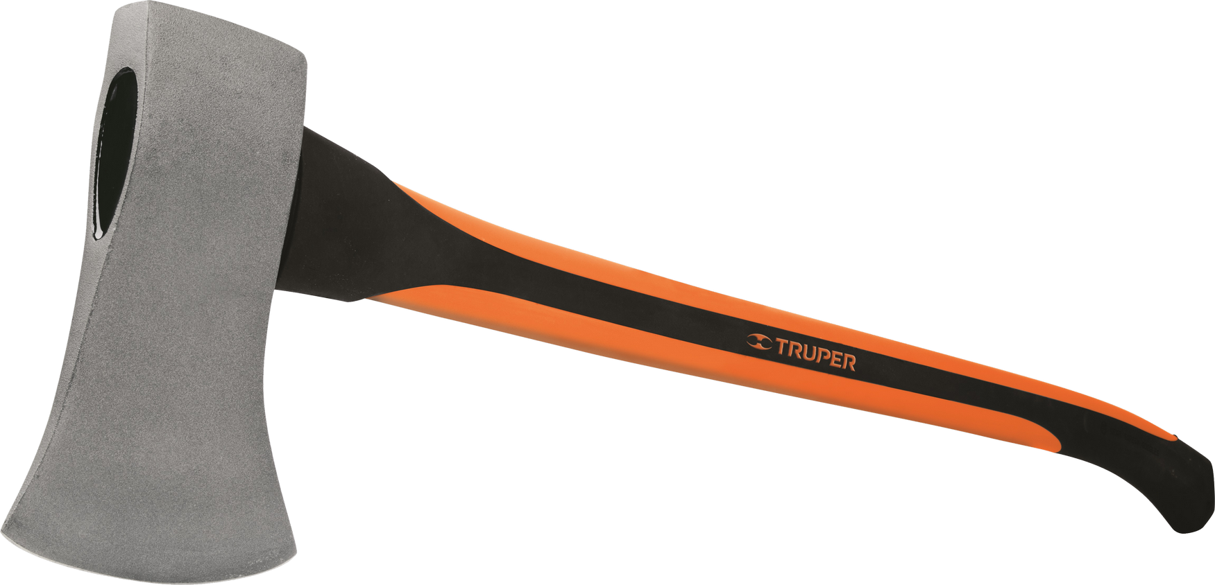 Modern Steel Axe Orange Black Handle