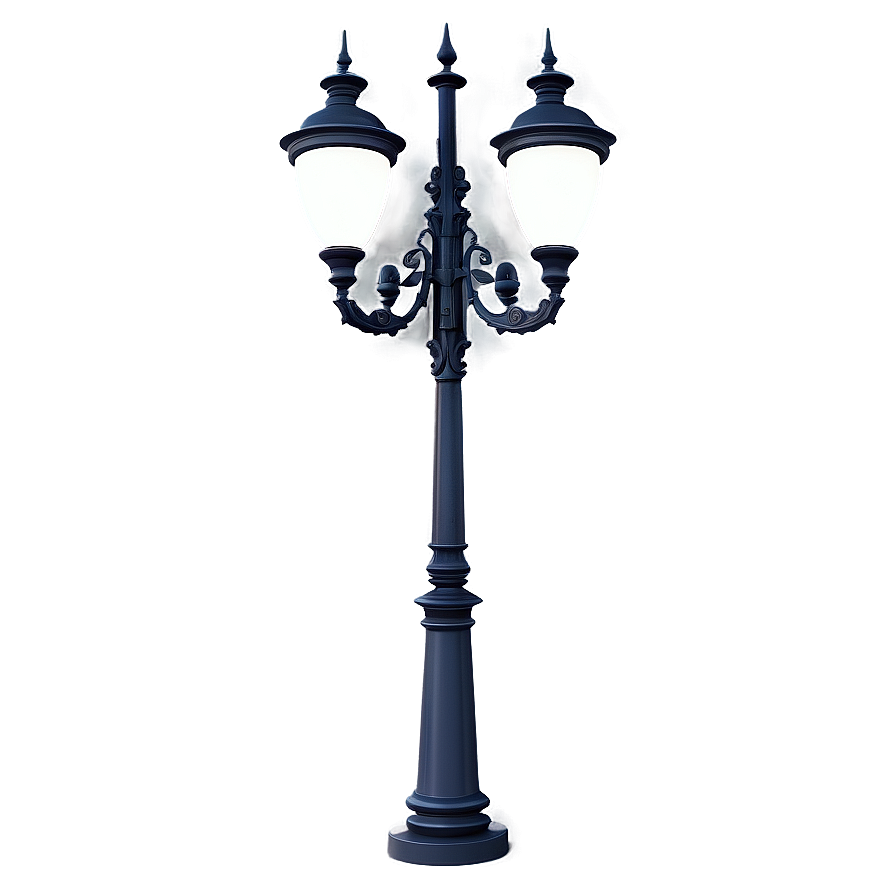 Modern Street Light Post Png 06282024