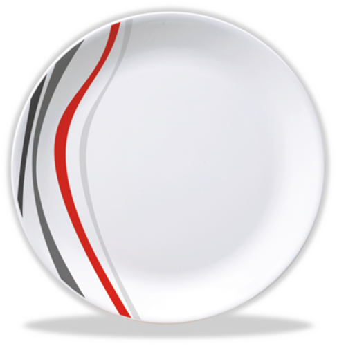 Modern Striped Dinner Plate