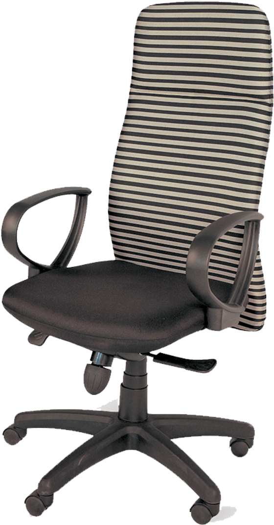 Modern Striped Office Chair.png