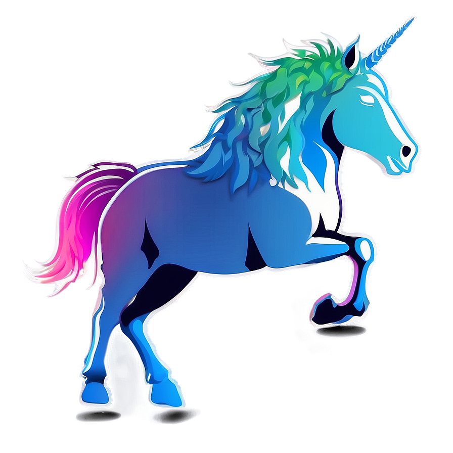 Modern Unicorn Silhouette Png 39