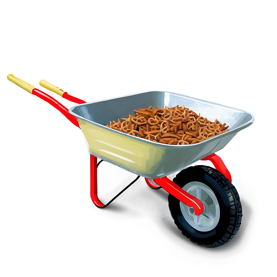 Modern Wheelbarrow Png 06242024