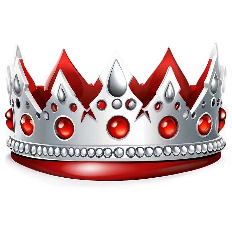 Modern White Crown Design Png Tle57