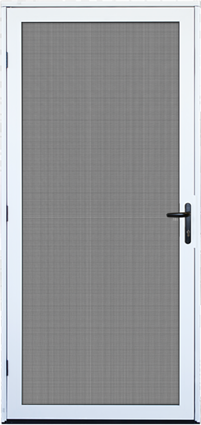 Modern White Doorwith Black Panel