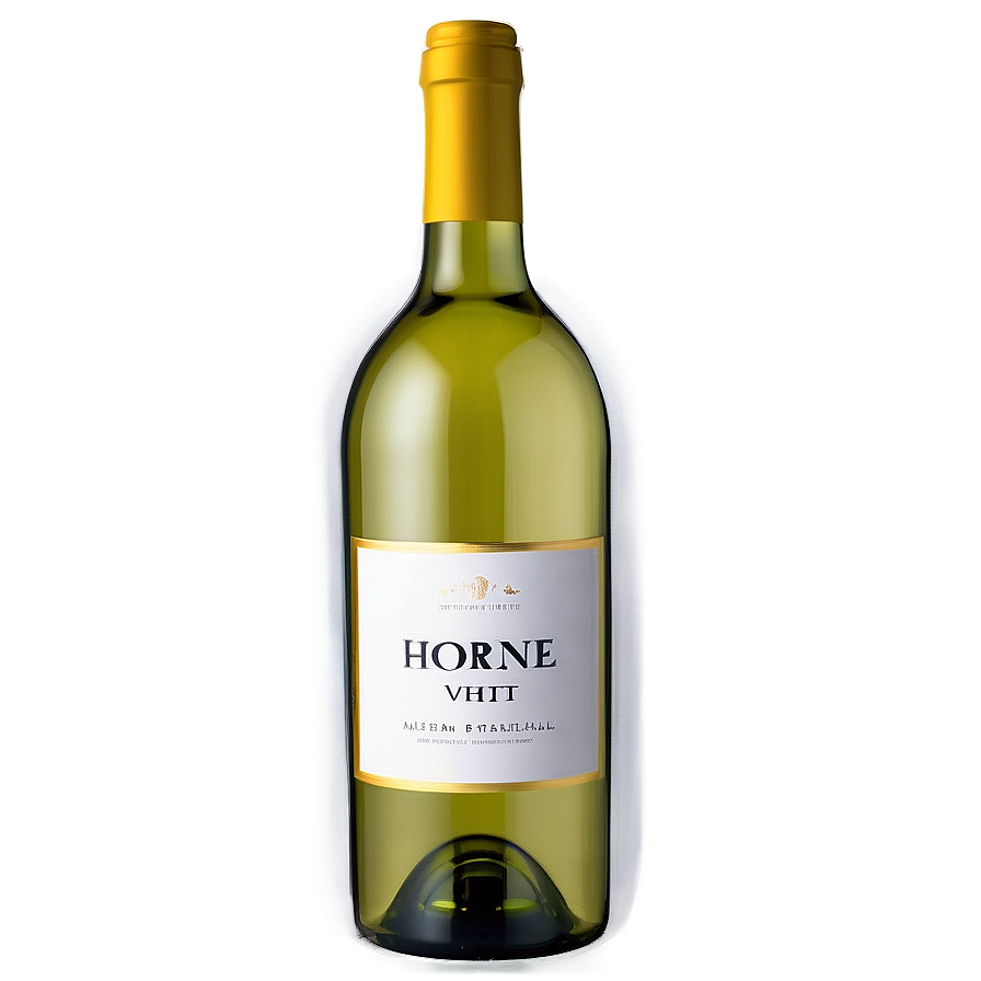 Modern White Wine Label Png Aan31