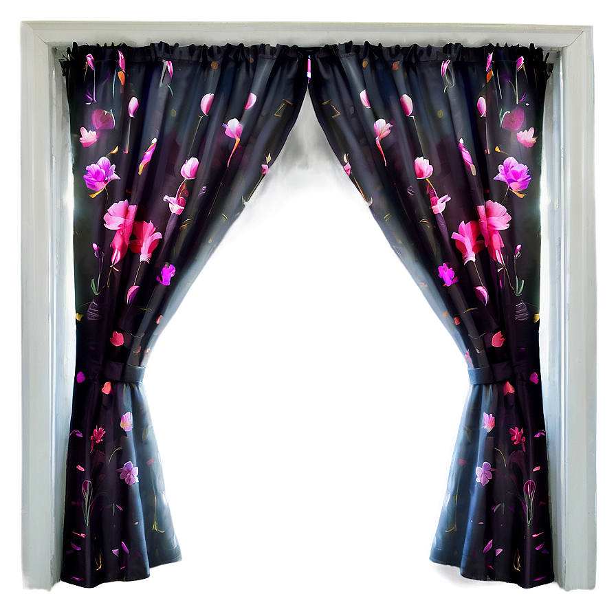 Modern Window Curtain Png 46