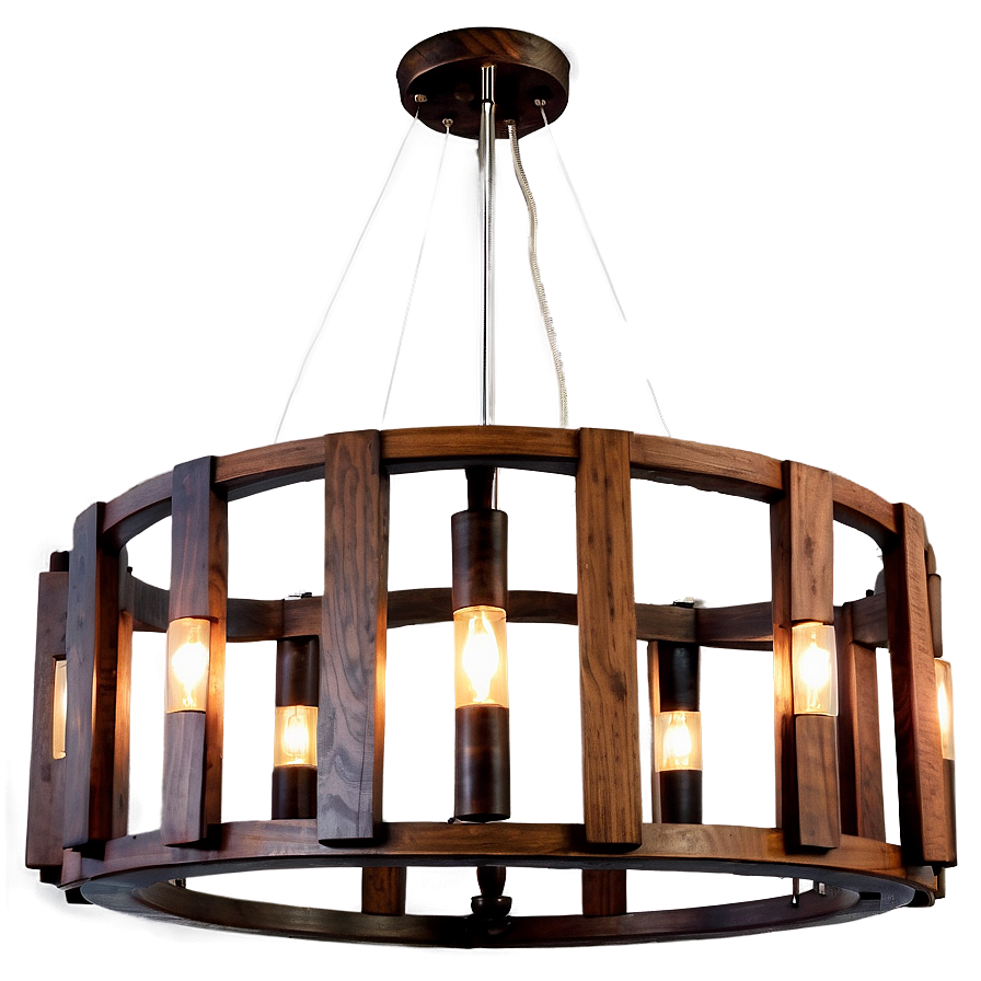 Modern Wood Chandelier Png Nfu6