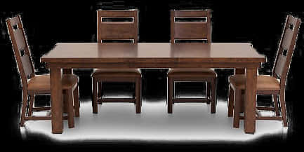 Modern Wooden Dining Seton Black Background.jpg