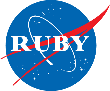 Modified N A S A Logowith Ruby