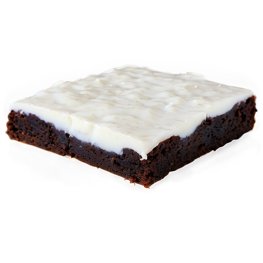 Moist Brownie Slice Png Hhn6