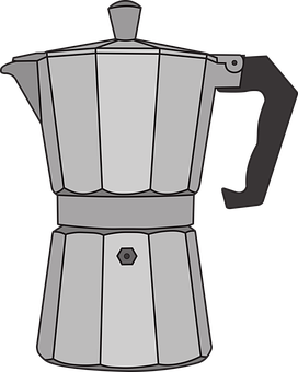 Moka Pot Vector Illustration