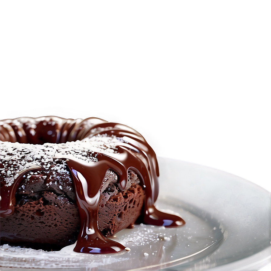 Molten Chocolate Cake Png 05042024