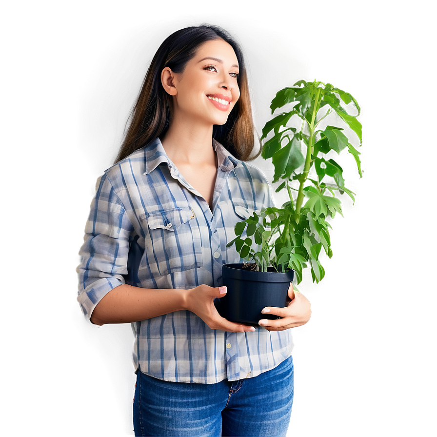 Mom Gardening Hobby Png 90